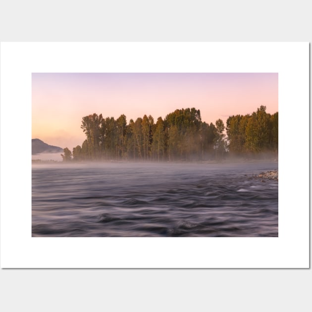 Foggy Sunrise Wall Art by StacyWhite